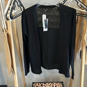 NWT Lety & Me Pointelle Cardigan